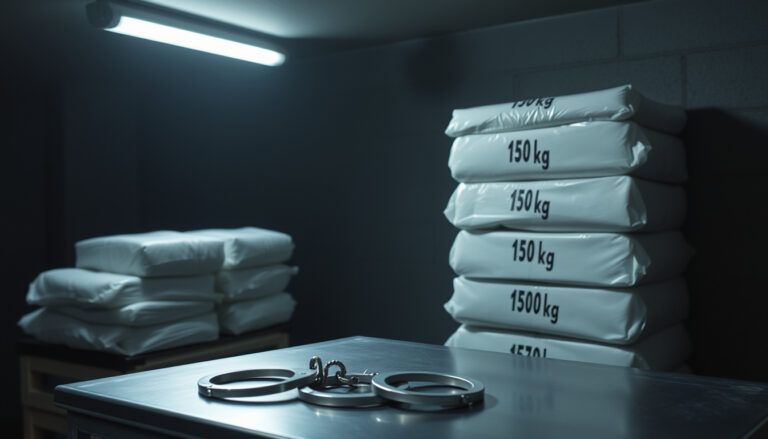 Jessica C. gearresteerd met 150 kilo drugs in Frankrijk