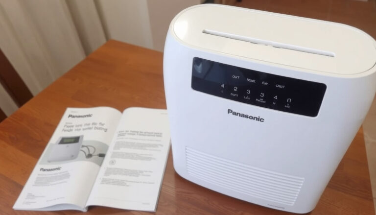 Panasonic F-VXR70G luchtreiniger instellen: handleiding & reset